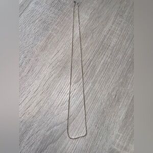 Pandora sterling silver long chain